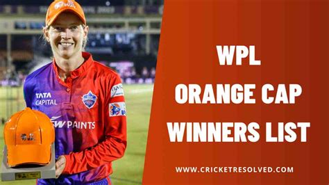 cricbuzz orange cap wpl 2024|WPL Orange Cap 2024: Most Runs in WPL 2024 .